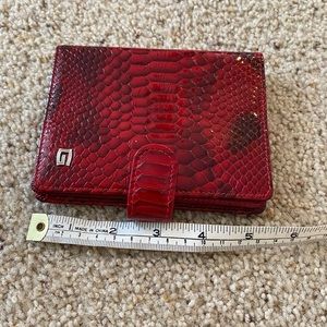 Designer Guidi Passport Wallet